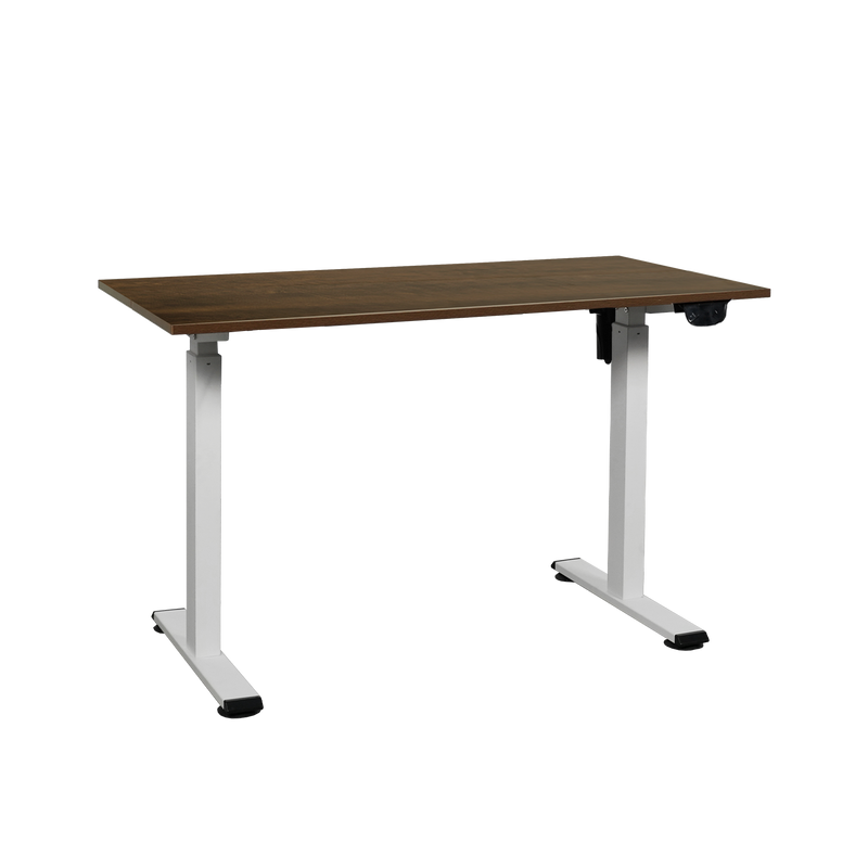 120CM/140CM Smart Lifting Office Desk Melamine Eletrical Table Electric Motor Height Adjustable 2 level - LUT12060/14060
