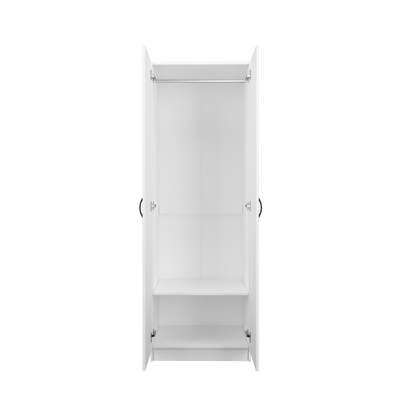 2FT 2 Door Wardrobe Solid Board with Hanging Rod-HMZ-FN-WD-6000/6020