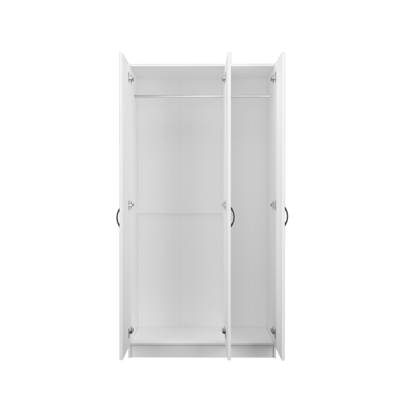 (EM) 3FT 3 Door Wardrobe Solid Board with 6 Shelves-HMZ-FN-WD-6001/6021/6051