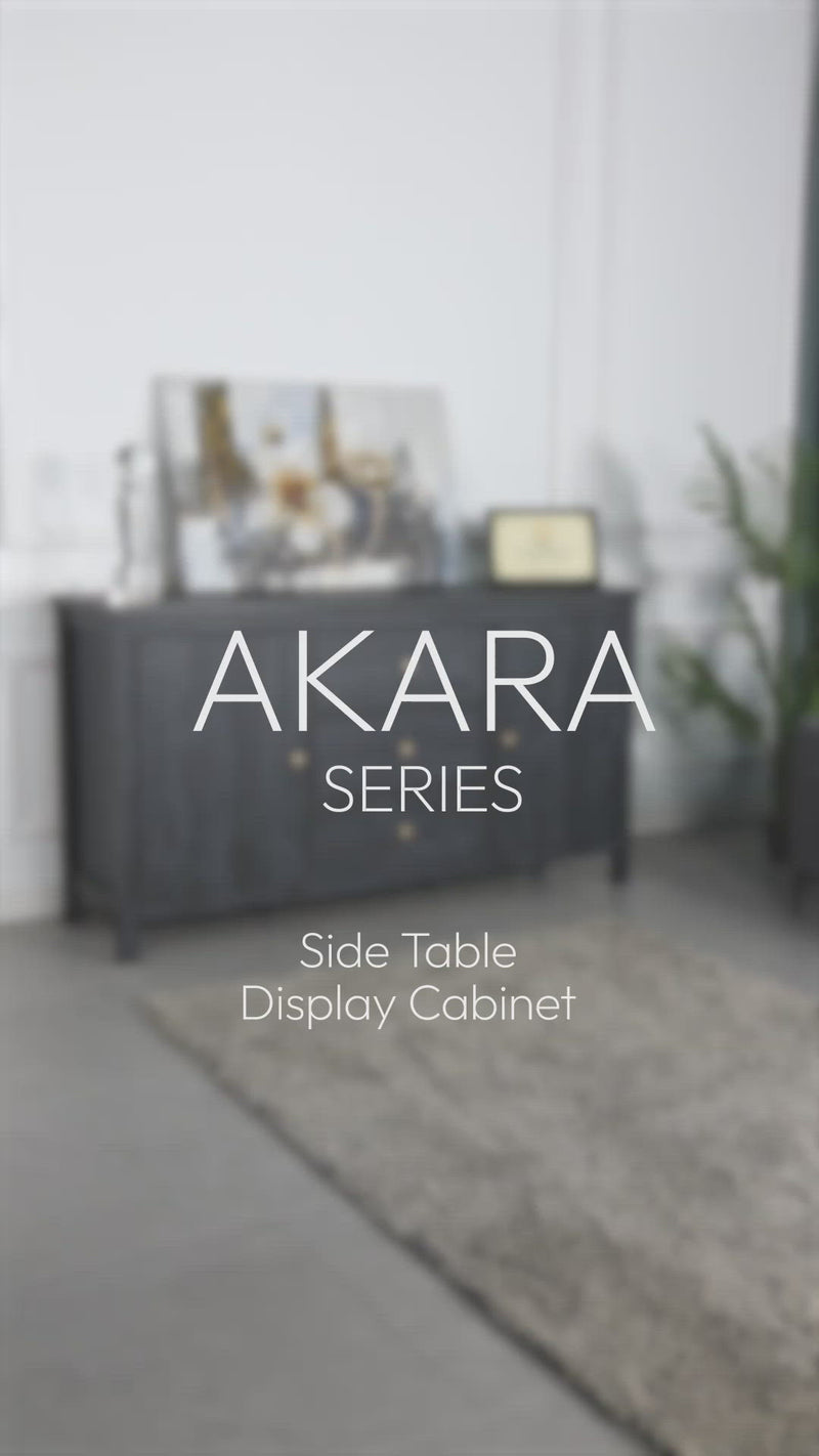 1.5FT Akara Series Side Table with Open Storage-HMZ-FN-ST-A4848-DG