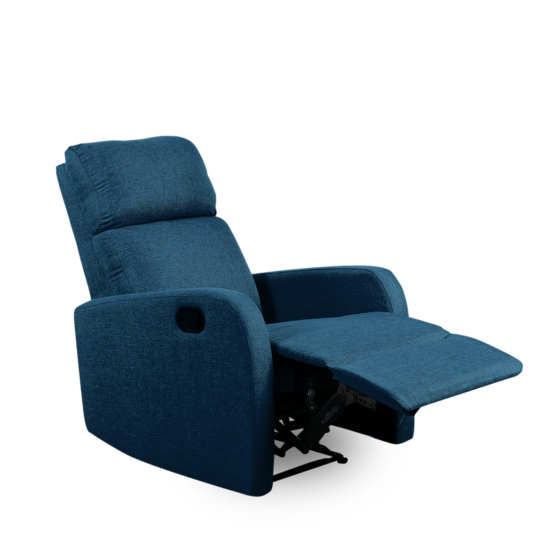 (FREE Shipping) 2FT Pet Friendly TPU Fabric / Linen Fabric Recliner Sofa / Push Back Sofa / Leisure Chair / Kerusi Recliner Grey Clay Brown Blue Cream - 530/533/539
