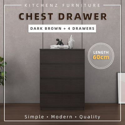 3FT Chest Drawer with 4 Layers Drawer Storage-HMZ-FN-CD-7001/7011