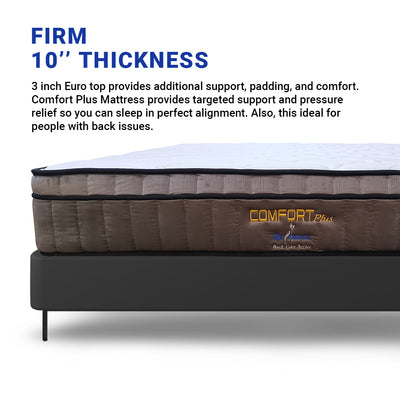 (FREE Shipping) 10inch SpinaRez Comfort Plus Mattress High Density Rebond tilam Foam Mattress-Spinarez-ComfortPlus