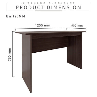(EM) 4FT Writing Table / Office Table Solid Board-HMZ-FN-WT-2003