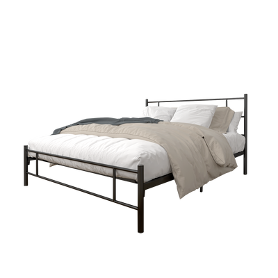 6.5FT 3V Powder Coated Metal Queen Size Bed Frame-ED902F/0022/0025/0026/0027