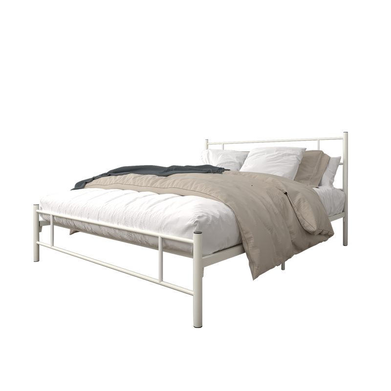 6.5FT 3V Powder Coated Metal Queen Size Bed Frame-ED902F/0022/0025/0026/0027