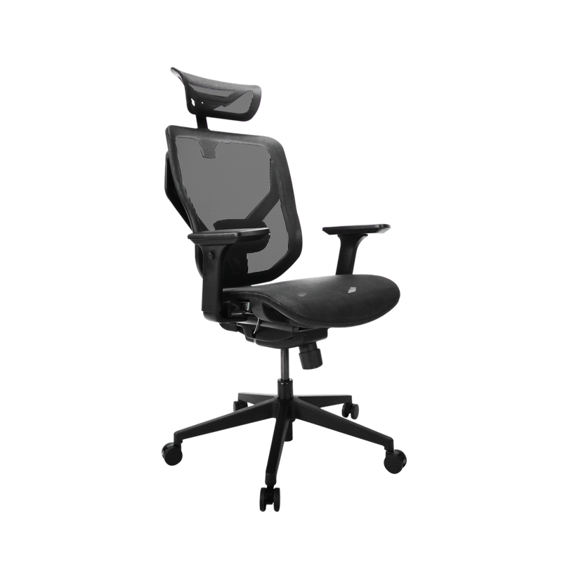 VIDA LITE-V7M Black PA Nylon Y Frame Ergonomic Office Chair-GTC-GC-V7M-BK-MH