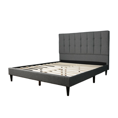 (EM) 6.8FT Divan Queen Size Bed Frame Katil Queen High Headboard Linen Fabric Bed Frame-DV20907Q/18820Q/18804Q