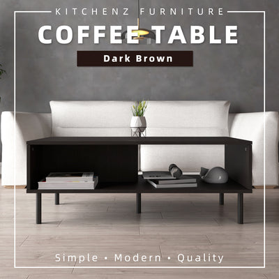(EM) 3.3FT Coffee Table / Meja Kopi / Side Table / PVC Leg / Extra Leg Support / Modern Design-HMZ-FN-CT-2909