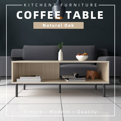 3FT/3.3FT Coffee Table / Meja Kopi / Side Table / PVC Leg / Extra Leg Support / Modern Design-HMZ-FN-CT-2908/2909