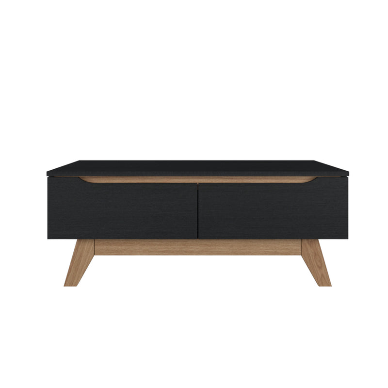 3.5FT Alexi Series Coffee Table with 2 Drawers-HMZ-FN-CT-A1396-BK