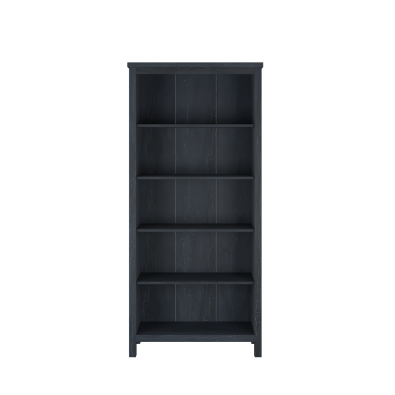 3FT Akara Series Display Cabinet with 5 Open Storage Shelves-HMZ-FN-DC-A1960-DG