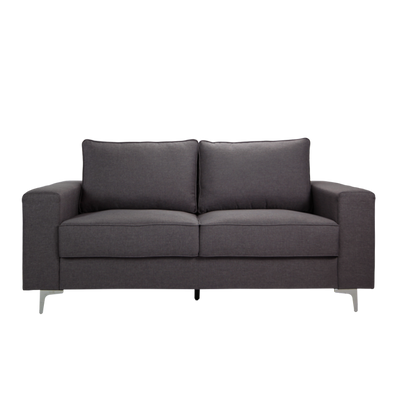 (FREE Shipping) 6FT Modern & Simple 3 Seater Linen Fabric Sofa-HMZ-FN-SF-AE2656-3S
