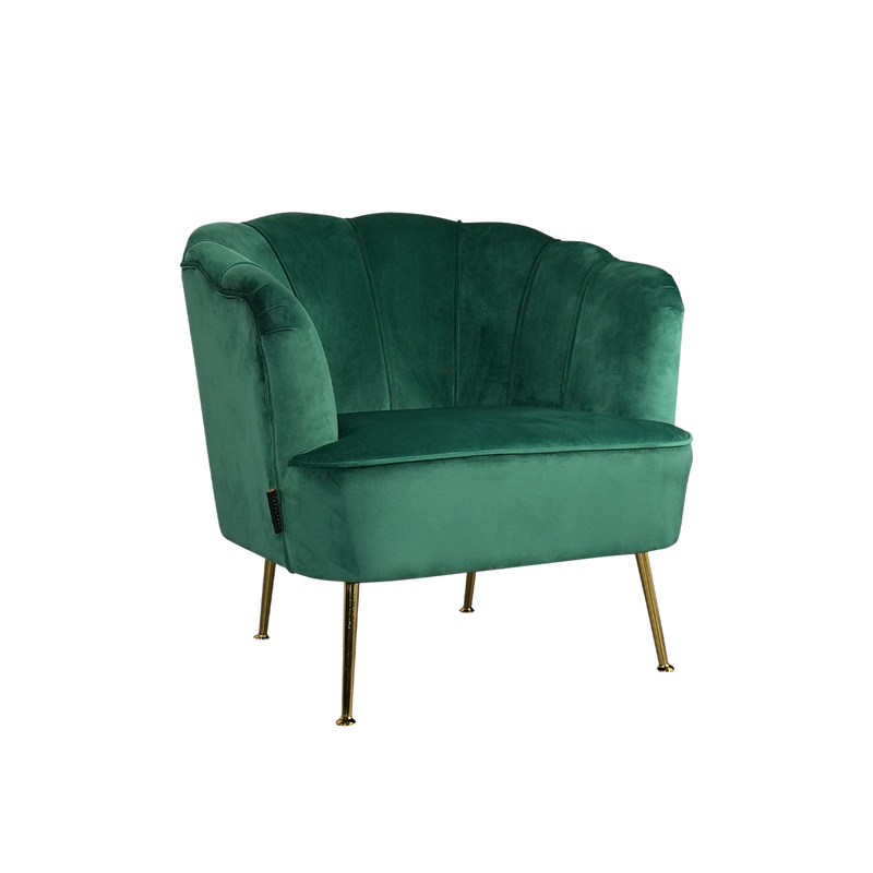 (FREE Shipping) 2FT Velvet Fabric Sofa / 1 Seater Sofa / Modern / Classical / Blue / Green-HMZ-FN-SF-S13-1S