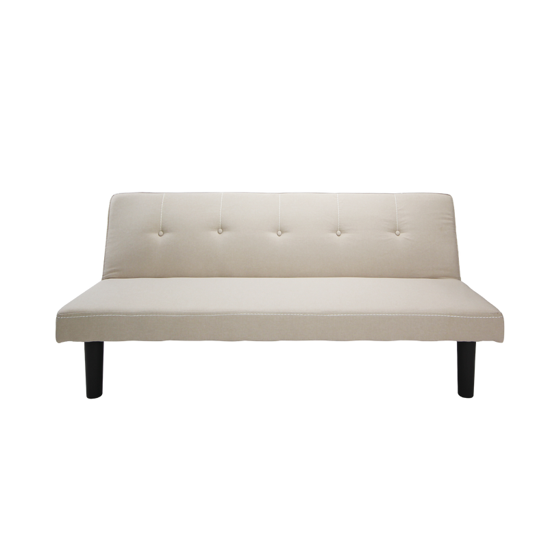 3 Seater Linen Fabric Foldable Sofa / Sofa Bed-HMZ-FN-SF-X190A