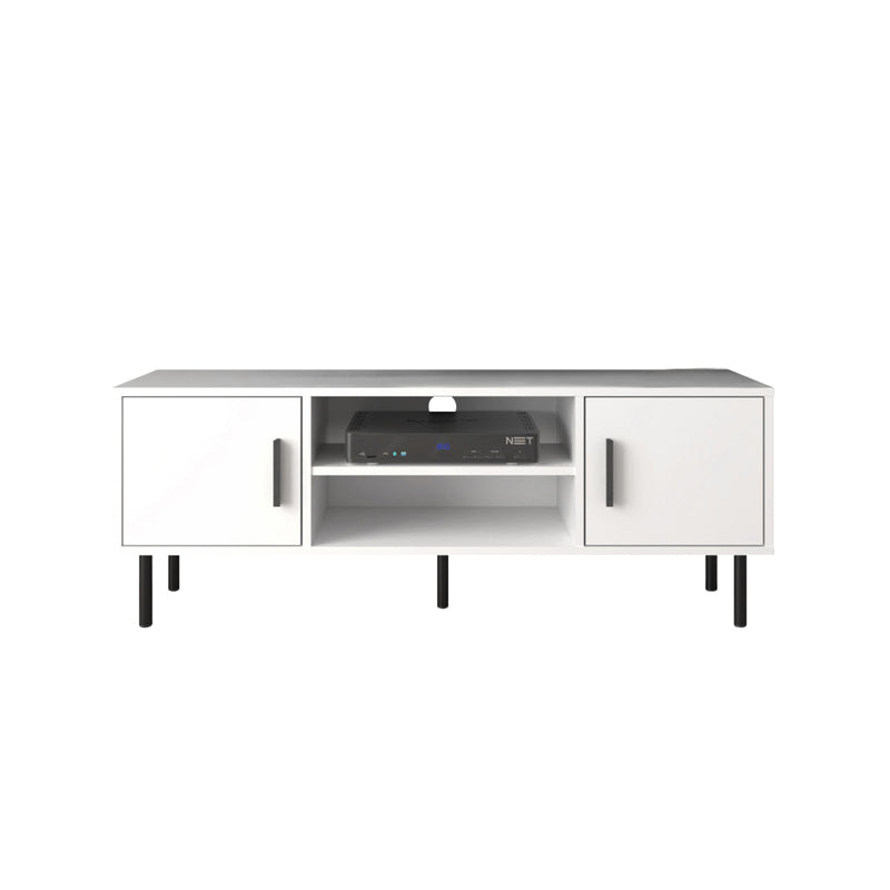 4FT TV Cabinet Solid Board with 2 Hinges Door & Shelves-HMZ-FN-TC-EC5015