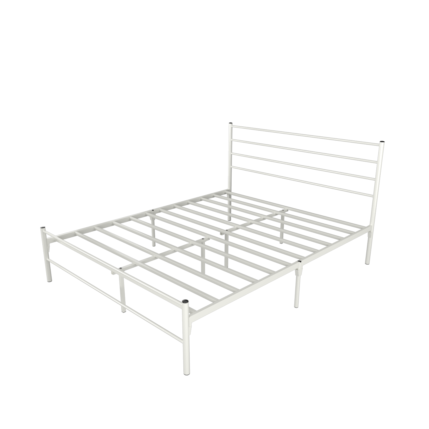 Queen Size Heavy Super Base Bed Frame with Powder Coat MetalHMZFYDB0