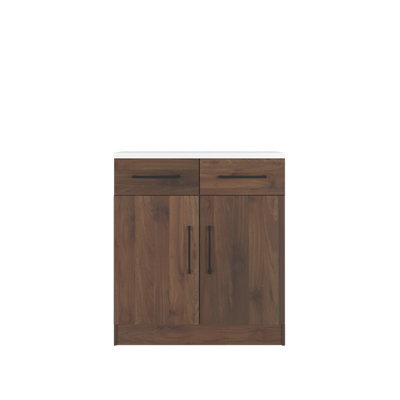 (EM) 2.6FT Ventura Series Kitchen Cabinets Base Unit / Kitchen Storage-HMZ-KBC-MFC9080-WN