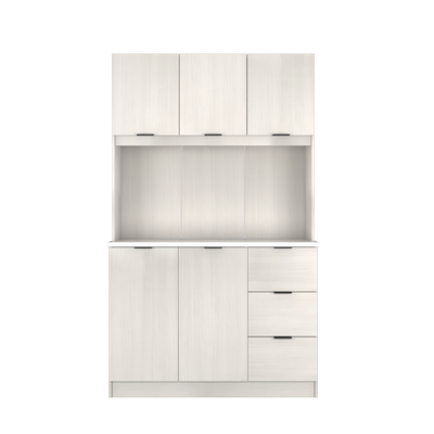 4FT Wesley Series Kitchen Cabinets / Kitchen Storage / Kitchen Tall Unit-HMZ-KBC-W2012-WW