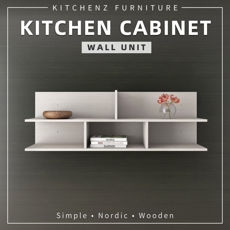 (EM) 4FT Wesley Series Kitchen Cabinets / Kitchen Storage / Kitchen Wall Unit-HMZ-KWC-W4012-WW