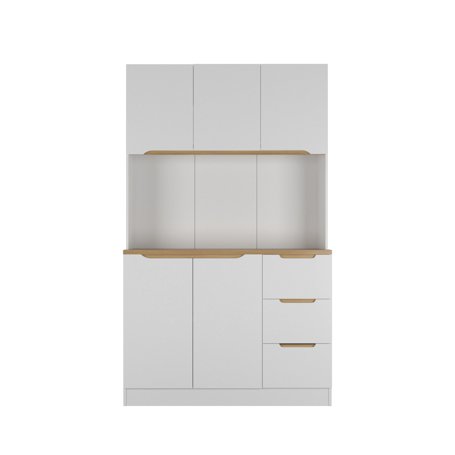 (EM) 1.4FT Situra Series Kitchen Cabinets Tall Unit / Kitchen Storage ...