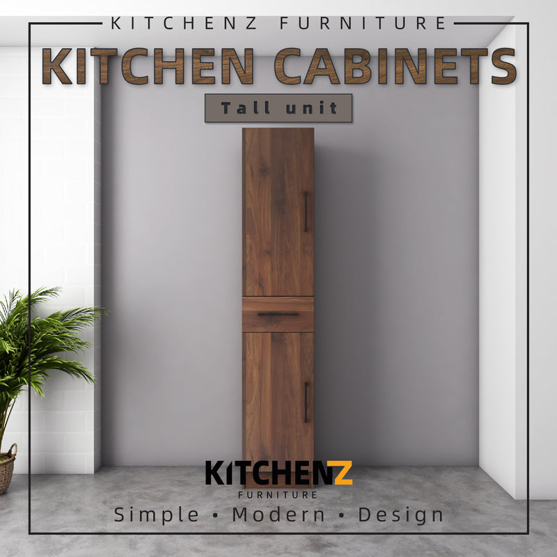 [FREE SHIPPING] 1.4FT Ventura Series Kitchen Cabinets / Kitchen Storage / Kitchen Tall Unit-HMZ-KTC-MFC2040-WN