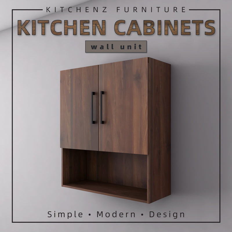 [FREE SHIPPING] 2.6FT Ventura Series Kitchen Cabinets / Kitchen Storage / Kitchen Wall Unit-HMZ-KWC-MFC6009-WN