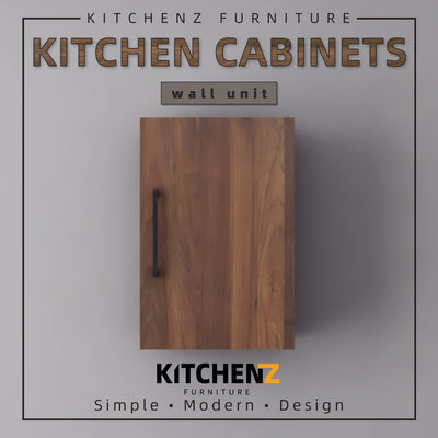 [FREE SHIPPING] 1.3FT Ventura Series Kitchen Cabinets / Kitchen Storage / Kitchen Wall Unit-HMZ-KWC-MFC6011-WN