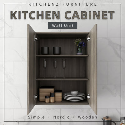 [FREE SHIPPING] 1.9FT Doterra Series Kitchen Cabinets Wall Unit Kitchen Storage Drawer Storage Kabinet Dapur-KWC-MFCD7911-CC+MW
