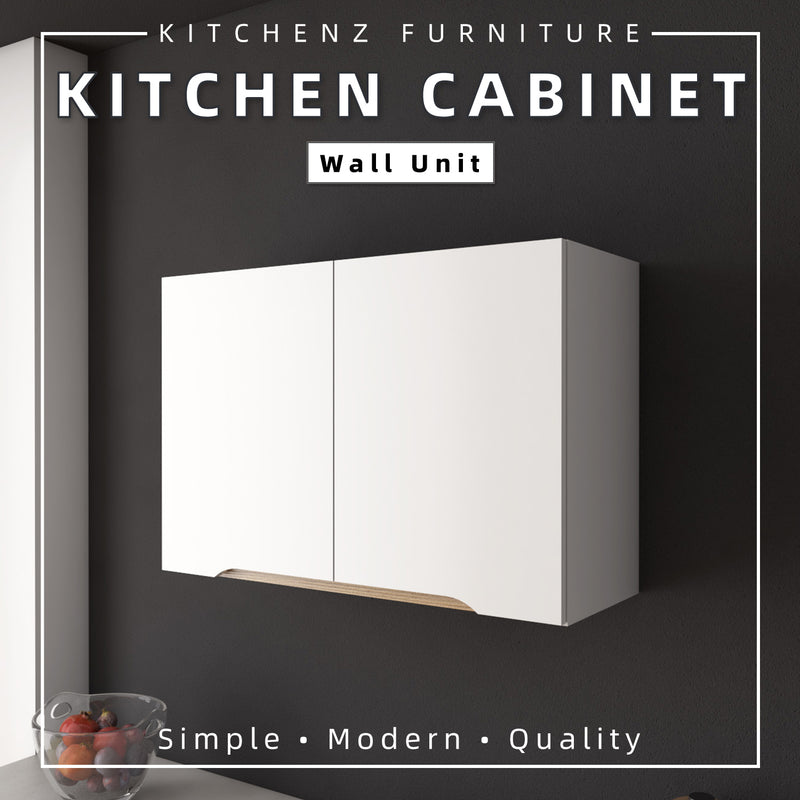 2.6FT Situra Series Kitchen Cabinets Wall Unit  / Kitchen Storage-HMZ-KWC-MFCS6012-WT