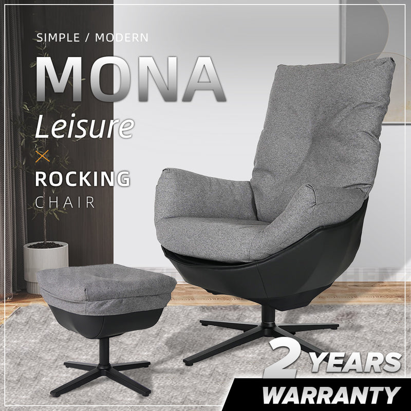 (FREE Shipping) Mona Fabric and PVC Removable Leisure Chair-HMZ-SF-UE-MONA