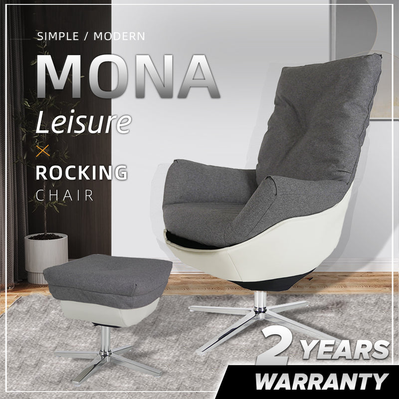 (FREE Shipping) Mona Fabric and PVC Removable Leisure Chair-HMZ-SF-UE-MONA