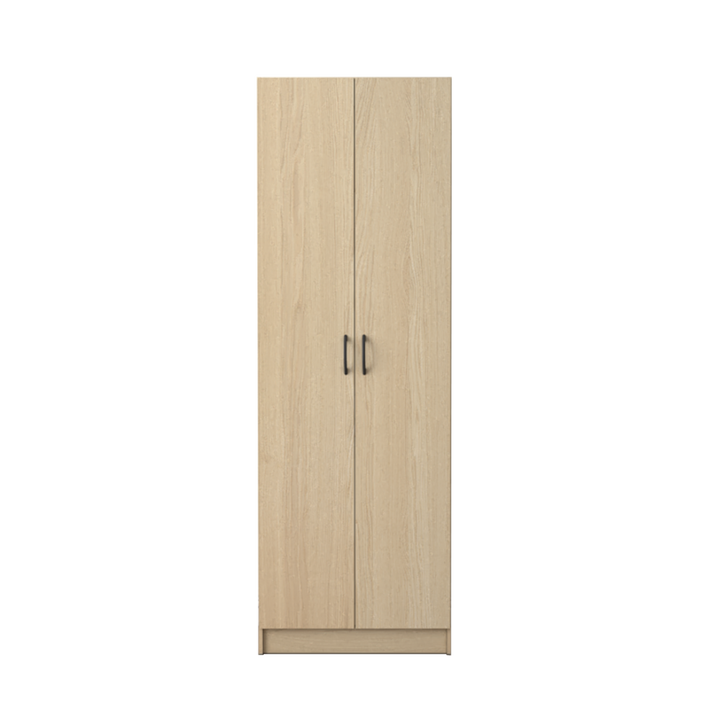 (EM) 2FT 2 Door Wardrobe Solid Board with Hanging Rod-HMZ-FN-WD-6000