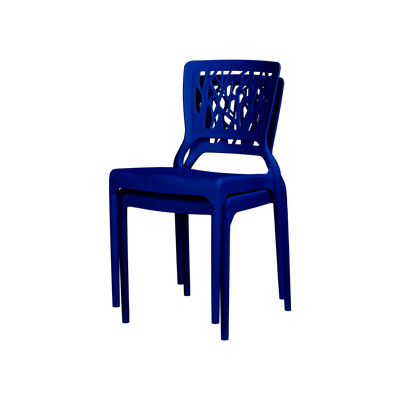 2PC 3V Modern Stackable Dining Plastic Chair / 6 Colors Available - 3VIZ701Y