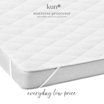 (EM) Kun Washable Mattress Protector A Layer of Protection & Comfort - Washable (Non Waterproof)-MF-PROTECTOR