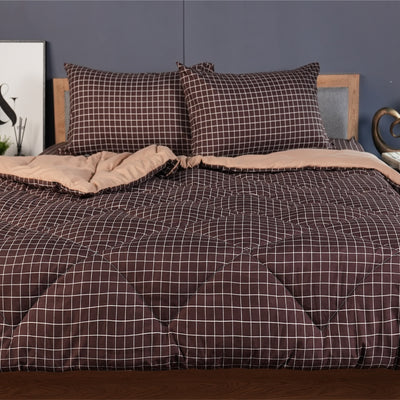 (EM) Kun Minimalist Printed Design Series Premium Hotel Quality Quilt Comforter - Single Queen King