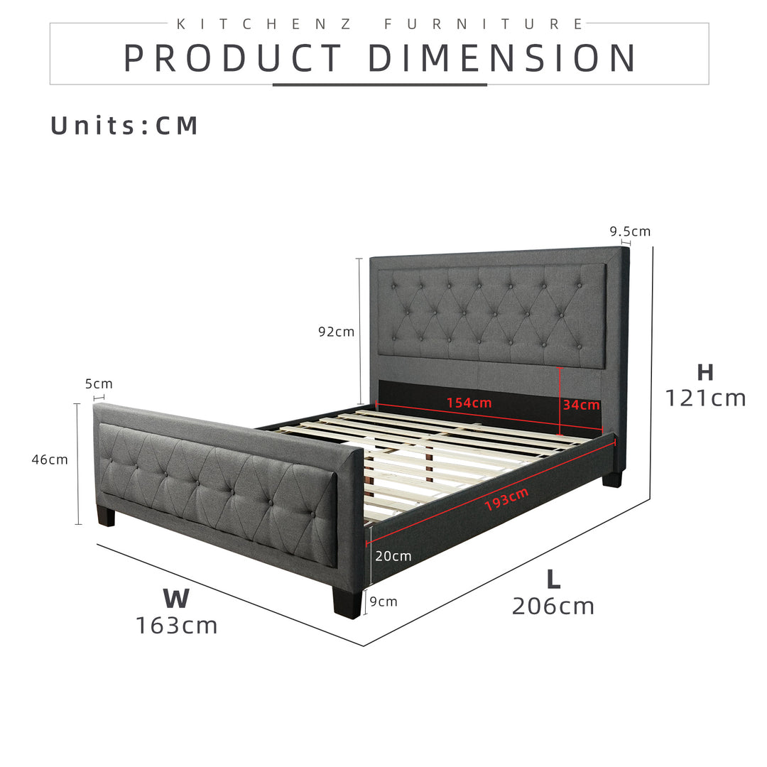 Double bed headboard size in cm hotsell