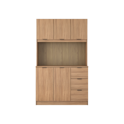 [FREE SHIPPING] 4FT Riley Series Kitchen Cabinets Tall Unit Kitchen Storage Kabinet Dapur-R2012-HS