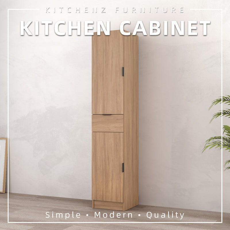 [FREE SHIPPING] 1.4FT Riley Series Kitchen Cabinets Tall Unit Kitchen Storage Kabinet Dapur-R2040-HS