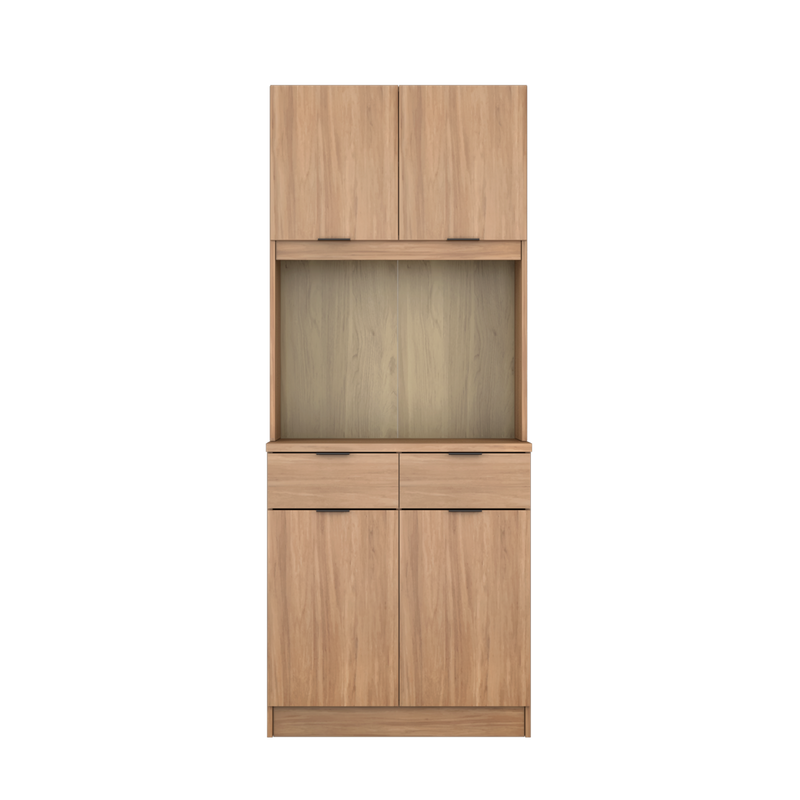 [FREE SHIPPING] 2.6FT Riley Series Kitchen Cabinets Tall Unit Kitchen Storage Kabinet Dapur-R2080-HS