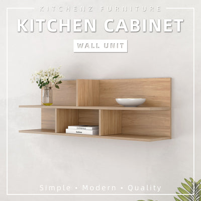 [FREE SHIPPING] 4FT Riley Series Kitchen Cabinets Wall Unit Kitchen Storage Rak Dapur-R4012-HS