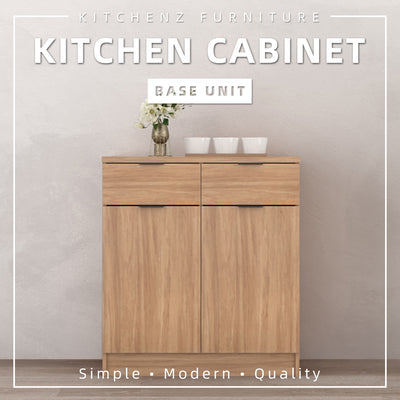 [FREE SHIPPING] 2.6FT Riley Series Kitchen Cabinets Base Unit Kitchen Storage Kabinet Dapur-R9080-HS