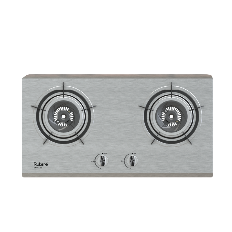 Rubine 5.0Kw Stainless Steel Surface Built-in Hob - RGH-ENYA2B-SS