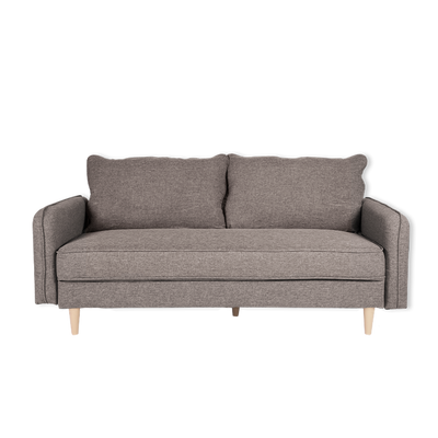 (FREE Shipping) 5.7FT Modern & Simple 3 Seater Linen Fabric Sofa-HMZ-FN-SF-AE8001-3S