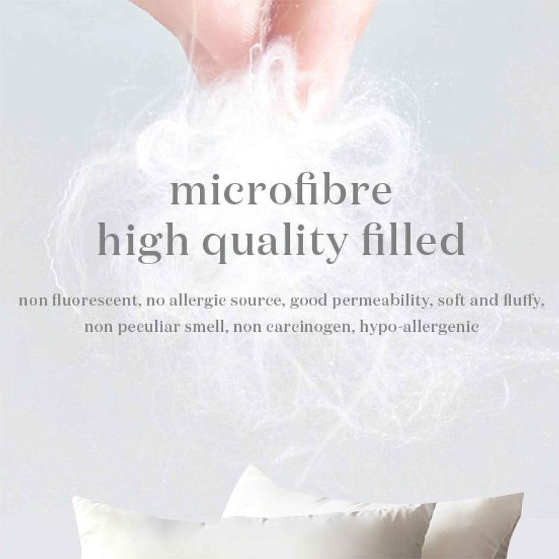 (EM) Kun Hugging Comfort Bolster High Quality Soft Polyester Fibre Filling / Washable-HBP